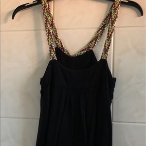 Ella Moss Black Tank Top Blouse.